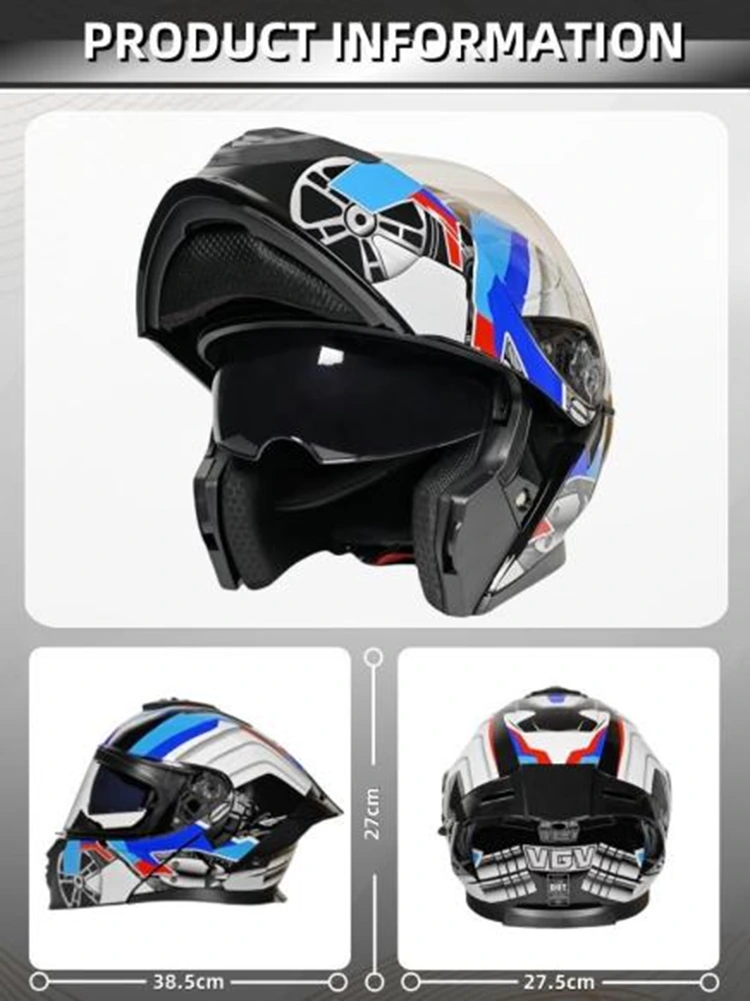 Flip Up Motorcycle Helmet