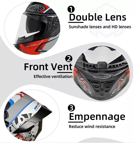 Full Face Motorcycle Helmets