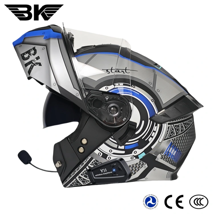 Motorcycle helmet with Bluetooth