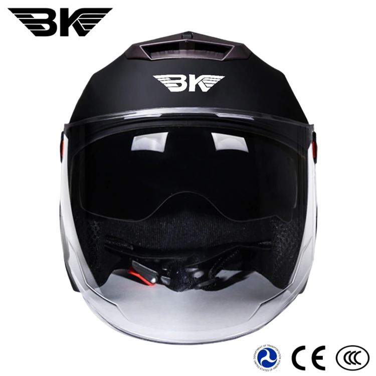 Unisex 3/4 Motorcycle Helmets with Visor